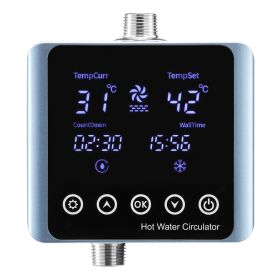 VEVOR Digital Smart Instant Hot Water Recirculating Pump Kit, with Built-in Thermostat, Timer, Digital Screen