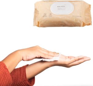 Pack of 864 Scented Baby Wipes 6.8" x 7". Non-Sterile Pre-Moistened Baby Hand Wipes. Scented Baby Face Wipes with Aloe and Vitamin E. Hypoallerge