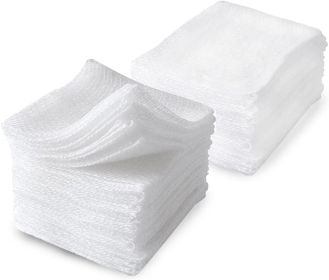Non-Adherent Pads 2" x 2". Pack of 3000 Non-Sterile Non-Woven Sponges for Wounds. Non-Linting Medical 4-ply Poly Blend Dressings. Disposable Surg